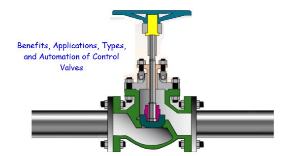 不同類型控制閥具有不同的結(jié)構(gòu)、物理特性、功能和應(yīng)用